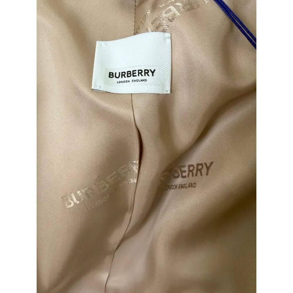 Sale ends 6/13 Burberry Women’s Long Belted Cashmere blend long coat $2590 US6 - Picture 10 of 12